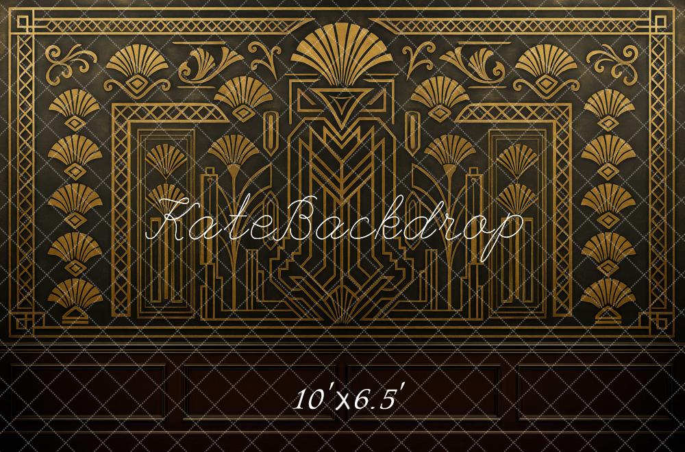 Kate Gatsby Art Fond d'écran Mur Vintage Toile de fond conçue par Mini MakeBelieve