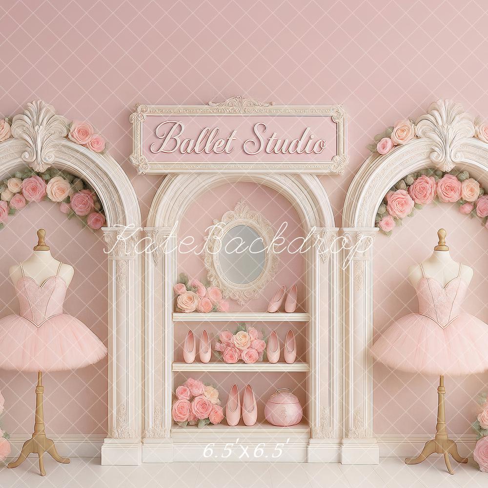 Kate Anniversaire Studio de Ballet Robe Toile de fond conçu par Ashley Paul - Kate Backdrop FR
