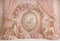 Kate Anniversaire Carrousel Rêves Rose Fleurs Toile de fond conçu par Ashley Paul - Kate Backdrop FR