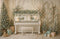 Kate Noël Cadeaux Piano Roses Arbre Toile de fond conçu par Ashley Paul - Kate Backdrop FR