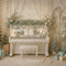 Kate Noël Cadeaux Piano Roses Arbre Toile de fond conçu par Ashley Paul - Kate Backdrop FR