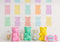 Kate Cake Smash Pastel Oursons Bonbons Toile de fond conçue par Patty Roberts - Kate Backdrop FR