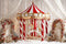Kate Noël Cirque Carrousel Rideaux Toile de fond conçue par Patty Roberts - Kate Backdrop FR