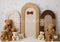 Kate Anniversaire Ours en peluche Arches Toile de fond conçue par Patty Roberts - Kate Backdrop FR
