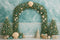 Kate Sapin de Noël Arche Étoile de mer Toile de fond conçue par Megan Leigh - Kate Backdrop FR