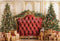 Kate Sapin de Noël Tête de lit Cadeaux Rouge Toile de fond conçue par Emetselch - Kate Backdrop FR