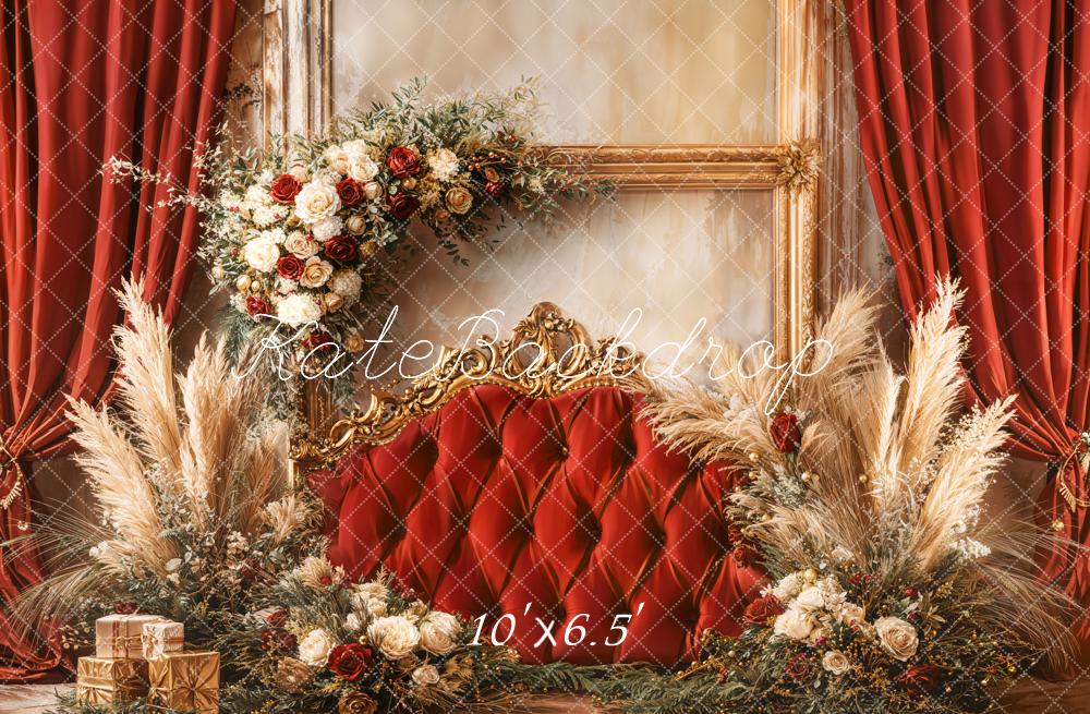 Kate Noël Bohème Tête de lit Fleur Toile de fond conçue par Emetselch - Kate Backdrop FR