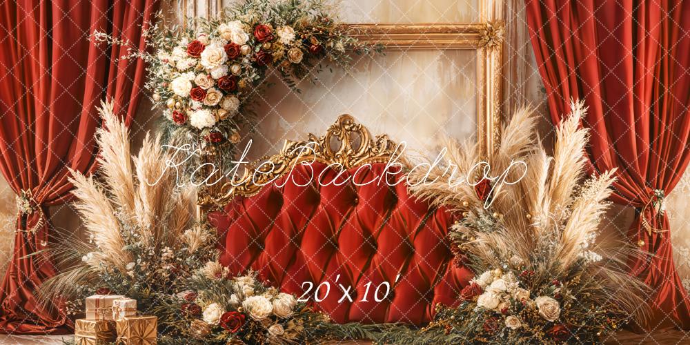 Kate Noël Bohème Tête de lit Fleur Toile de fond conçue par Emetselch - Kate Backdrop FR