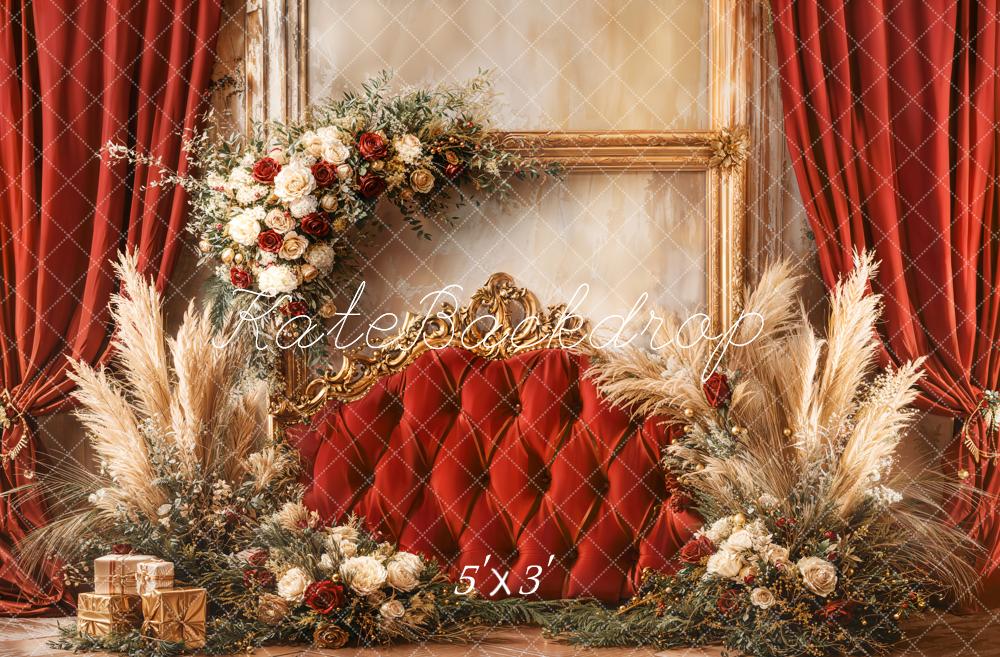 Kate Noël Bohème Tête de lit Fleur Toile de fond conçue par Emetselch - Kate Backdrop FR