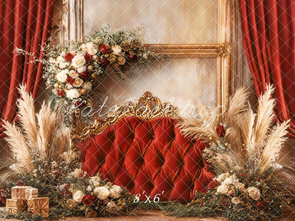 Kate Noël Bohème Tête de lit Fleur Toile de fond conçue par Emetselch - Kate Backdrop FR