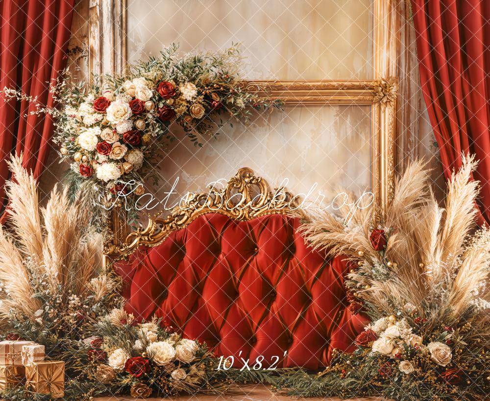 Kate Noël Bohème Tête de lit Fleur Toile de fond conçue par Emetselch - Kate Backdrop FR