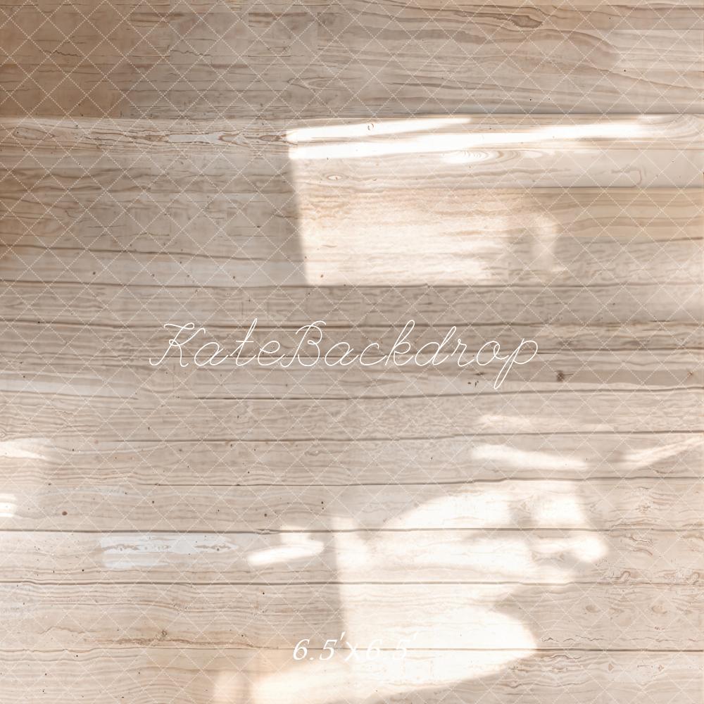 Kate Lumière Parquet Bois Sol Toile de fond conçue par Kate Image