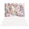 Kate Anniversaire Papillons Fleurs Toile de fond+Blanc Plancher en Bois Sol Toile de fond