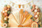 Kate Cake Smash Ballon Bohème Arc-en-ciel Toile de fond conçue par Mini MakeBelieve - Kate Backdrop FR
