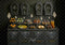 Kate Halloween Cuisine Fantôme Dessert Toile de fond conçue par Mini MakeBelieve - Kate Backdrop FR