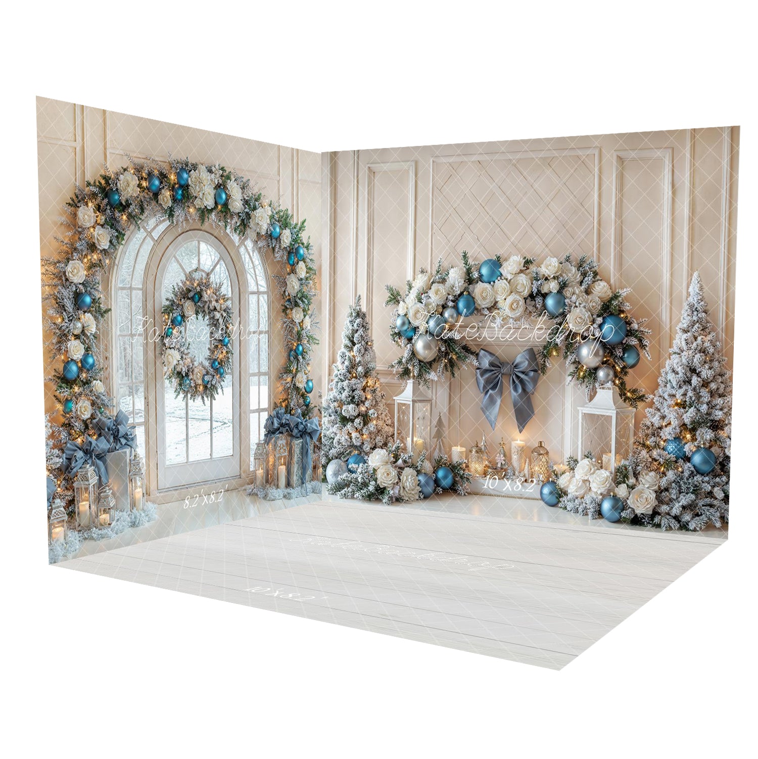 Kate Sapin de Noël Arche Fleur Rétro Ensemble de chambre