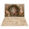 Kate Noël Arche Bohème Rétro Toile de fond+Beige Texture de pierre Sol Toile de fond