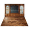 Kate Classe Bois Tableau Noir Fenêtres Toile de fond+Brun Pavé Marbre Sol Toile de fond