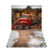 Kate Noël Camion Cadeaux Maison Toile de fond+Hiver Neige Terre Sol Toile de fond
