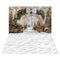 Kate Noël Arche Sapin Lumière Toile de fond+Hiver Neige Sol Blanc Toile de fond
