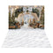 Kate Noël Arche Sapin Lumière Toile de fond+Hiver Neige Sol Blanc Toile de fond