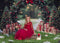 Kate Noël Arche Sapins Cadeaux Toile de fond conçue par Emetselch