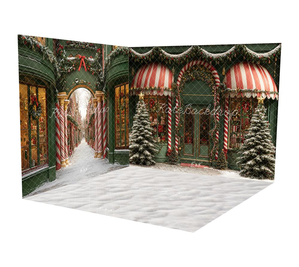 Kate Noël Boutique Rue Neige Sapins Ensemble de chambre