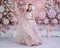 Kate Noël Bonbons Neige Portail Rose Toile de fond conçue par Ashley Paul - Kate Backdrop FR