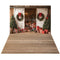 Kate Noël Grange Porte Cadeaux Rustique Toile de fond+Bois Planches Brun Sol Toile de fond