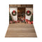 Kate Noël Grange Porte Cadeaux Rustique Toile de fond+Bois Planches Brun Sol Toile de fond