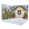 Kate Noël Arbres Grange Porte Cadeaux Neige Ensemble de chambre