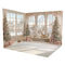Kate Noël Sapins Cadeaux Fenêtre Hiver Ensemble de chambre