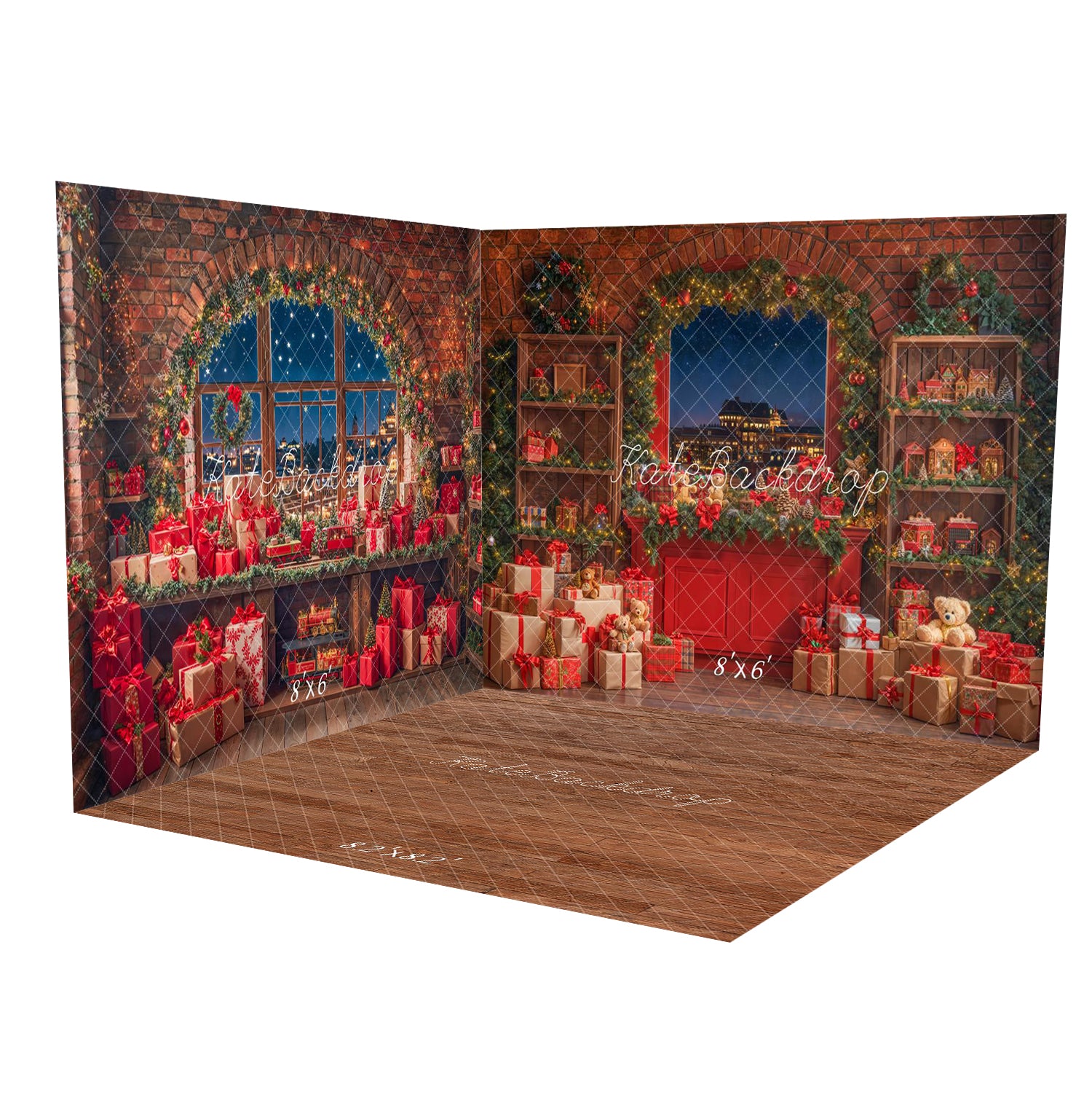 Kate Noël Cadeaux Fenêtre Lumière Nuit Ensemble de chambre - Kate Backdrop FR