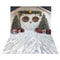 Kate Noël Sapins Cadeaux Grange Toile de fond+Hiver Neige Blanc Sol Toile de fond - Kate Backdrop FR
