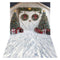 Kate Noël Sapins Cadeaux Grange Toile de fond+Hiver Neige Blanc Sol Toile de fond - Kate Backdrop FR