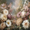 Kate Fleurs Portrait Vintage Pastel Toile de fond conçue par Emetselch - Kate Backdrop FR