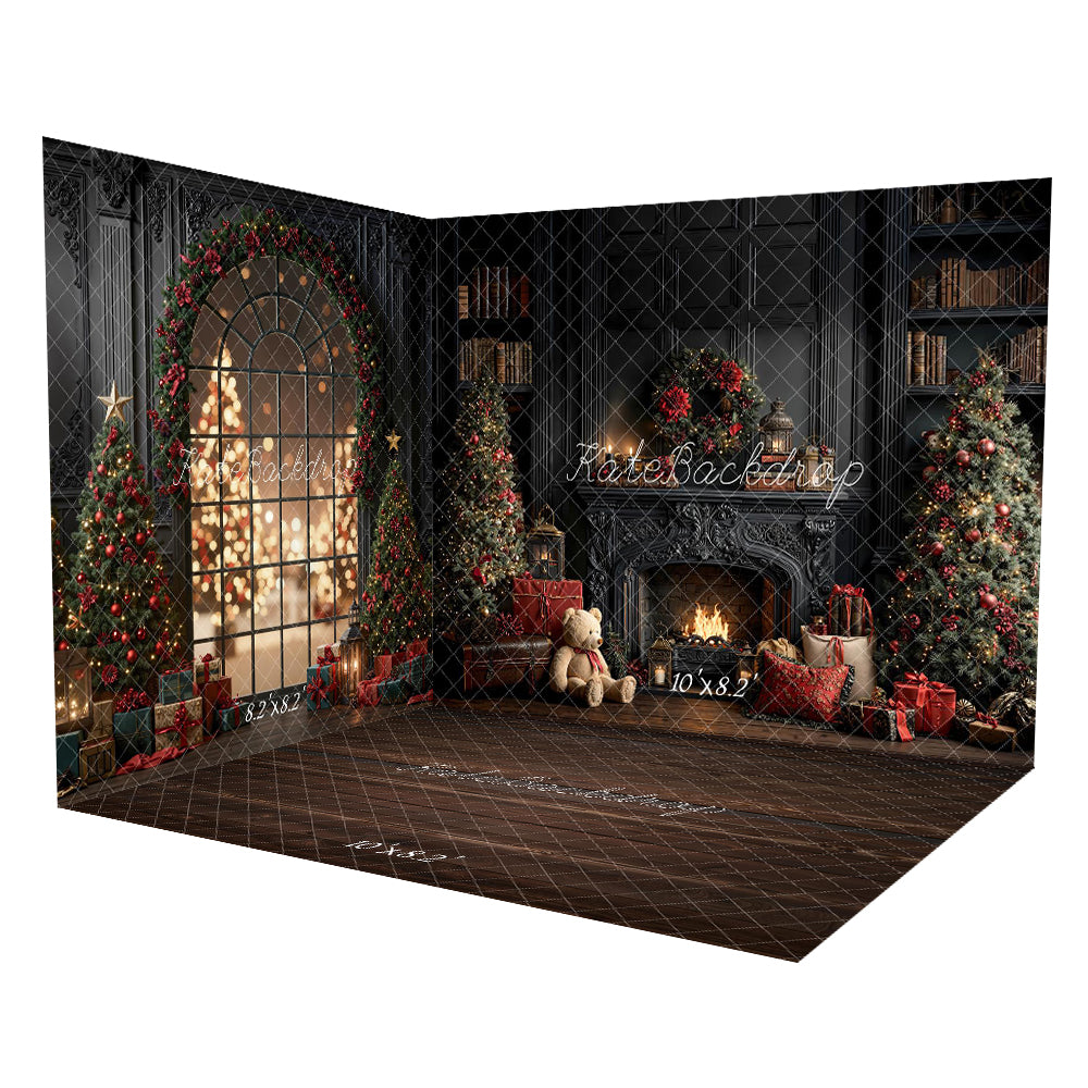 Kate Noël Vintage Cheminée Fenêtre Lumières Ensemble de chambre
