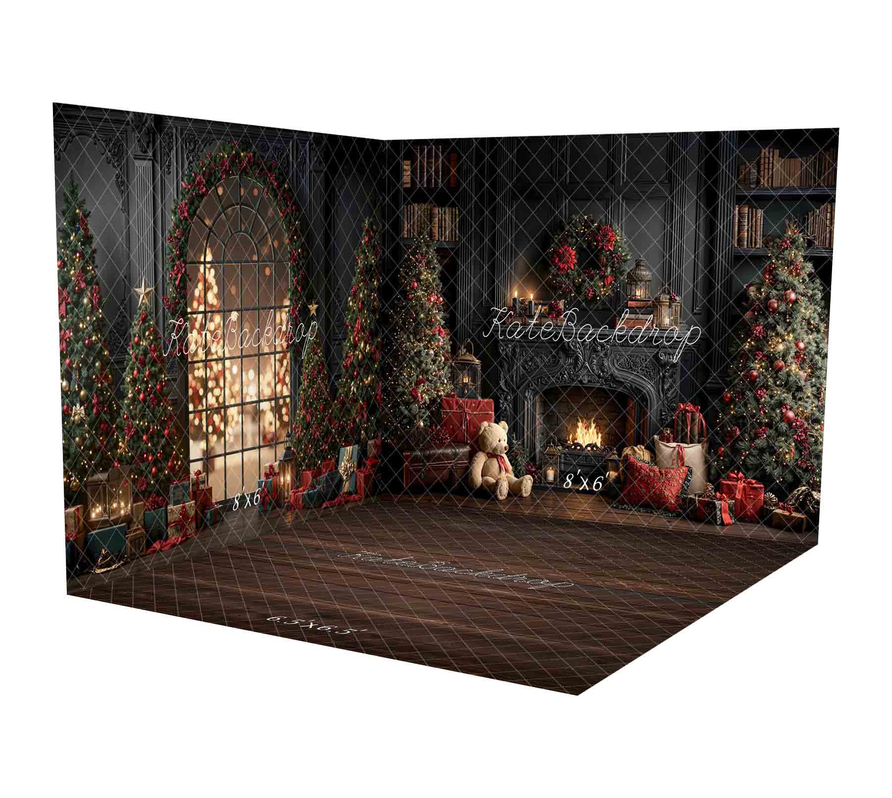 Kate Noël Vintage Cheminée Fenêtre Lumières Ensemble de chambre