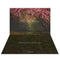 Kate Printemps Arbre Fleurs Roses Toile de fond+Herbe Verte Texture Sol Toile de fond - Kate Backdrop FR