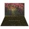 Kate Printemps Arbre Fleurs Roses Toile de fond+Herbe Verte Texture Sol Toile de fond - Kate Backdrop FR