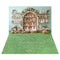 FLASH #1 Kate Pâques Lapins Œufs Placard Toile de fond+Herbe Prairie Vert Sol Toile de fond