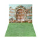 FLASH #1 Kate Pâques Lapins Œufs Placard Toile de fond+Herbe Prairie Vert Sol Toile de fond