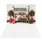 Kate Saint Valentin Chariot Roses Toile de fond+Blanc Plancher en Bois Sol Toile de fond