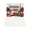 Kate Saint Valentin Chariot Roses Toile de fond+Blanc Plancher en Bois Sol Toile de fond