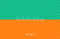 Kate Vert Orange Portrait Mur/Sol Fond en Vinyle