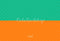 Kate Vert Orange Portrait Mur/Sol Fond en Vinyle
