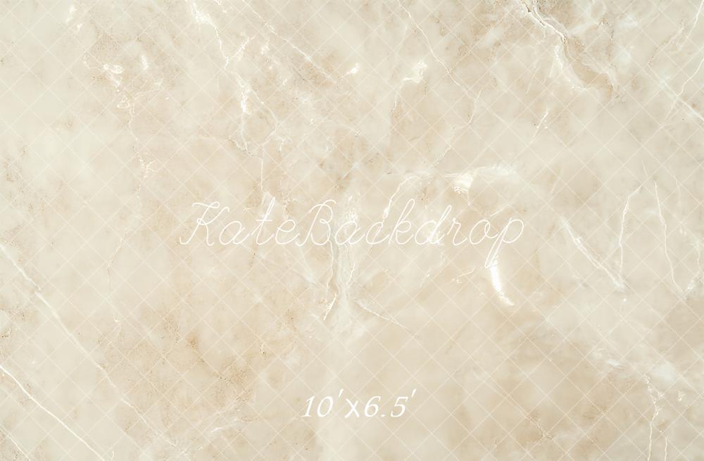 Kate Marbre Beige Mur/Sol Fond en Vinyle
