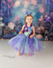 Kate Violet Mer profonde Coquille Sirène Toile de fond pour la photographie - Kate Backdrop FR