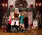 Kate Noël Cheminée Bougies Rouge Toile de fond en Laine conçue par Emetselch - Kate Backdrop FR