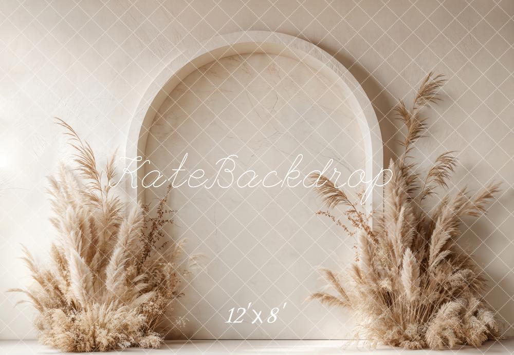 Kate Bohème Arche Beige Simple Toile de fond conçue par Emetselch - Kate Backdrop FR